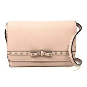 Kate Spade New York Women's Laurel Way Jeweled Leather Bag Warm Vellum,